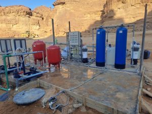 تصميم وبناء محطة معالجة المياه الرمادية في نيوم والعلا