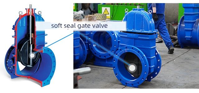 Difference between a soft seal gate valve