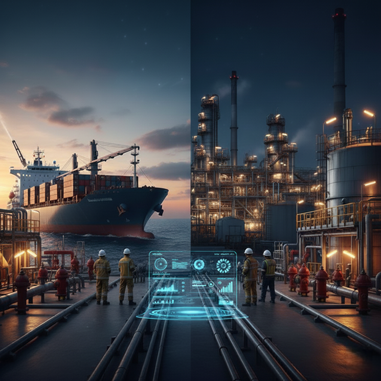 حلول متخصصة للسلامة من الحرائق في البيئات البحرية والصناعية - Specialized fire safety solutions for marine and industrial environments