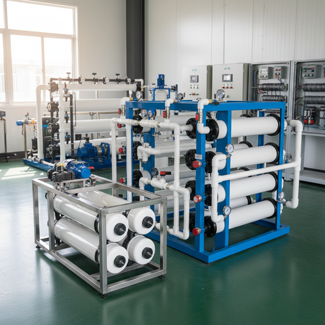 أنواع أنظمة التناضح العكسي التجارية - Types of Commercial Reverse Osmosis Systems