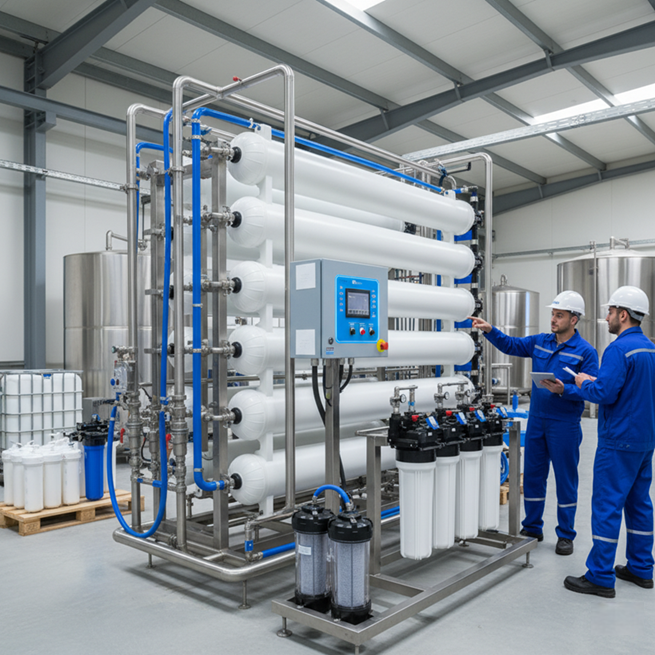الصيانة والتشغيل لأنظمة RO التجارية - Maintenance and Operation of Commercial RO Systems