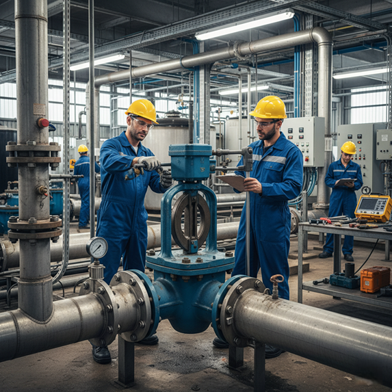 اعتبارات الصيانة لصمامات محطات المياه - Considerations for Water Plant Valves Maintenance