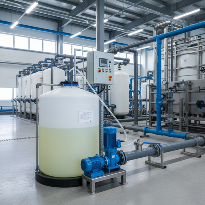 الاستثمار في وحدة حقن الكلور - Investing in a chlorine injection unit -