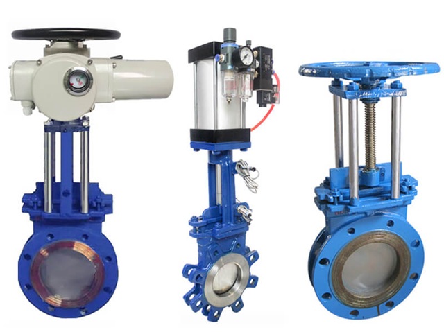 التطبيقات المستخدم فيها صمام بوابة السكين الكهربائي - Applications of the Electric Knife Gate Valve