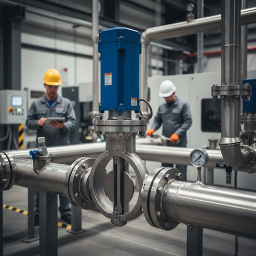 دليل صيانة صمامات الفراشة الهوائية - Pneumatic Butterfly Valve Maintenance Guide